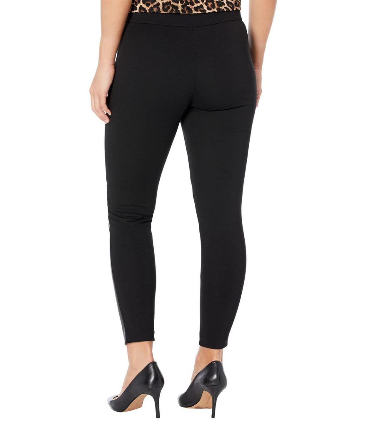 Petite Zip Front Leggings