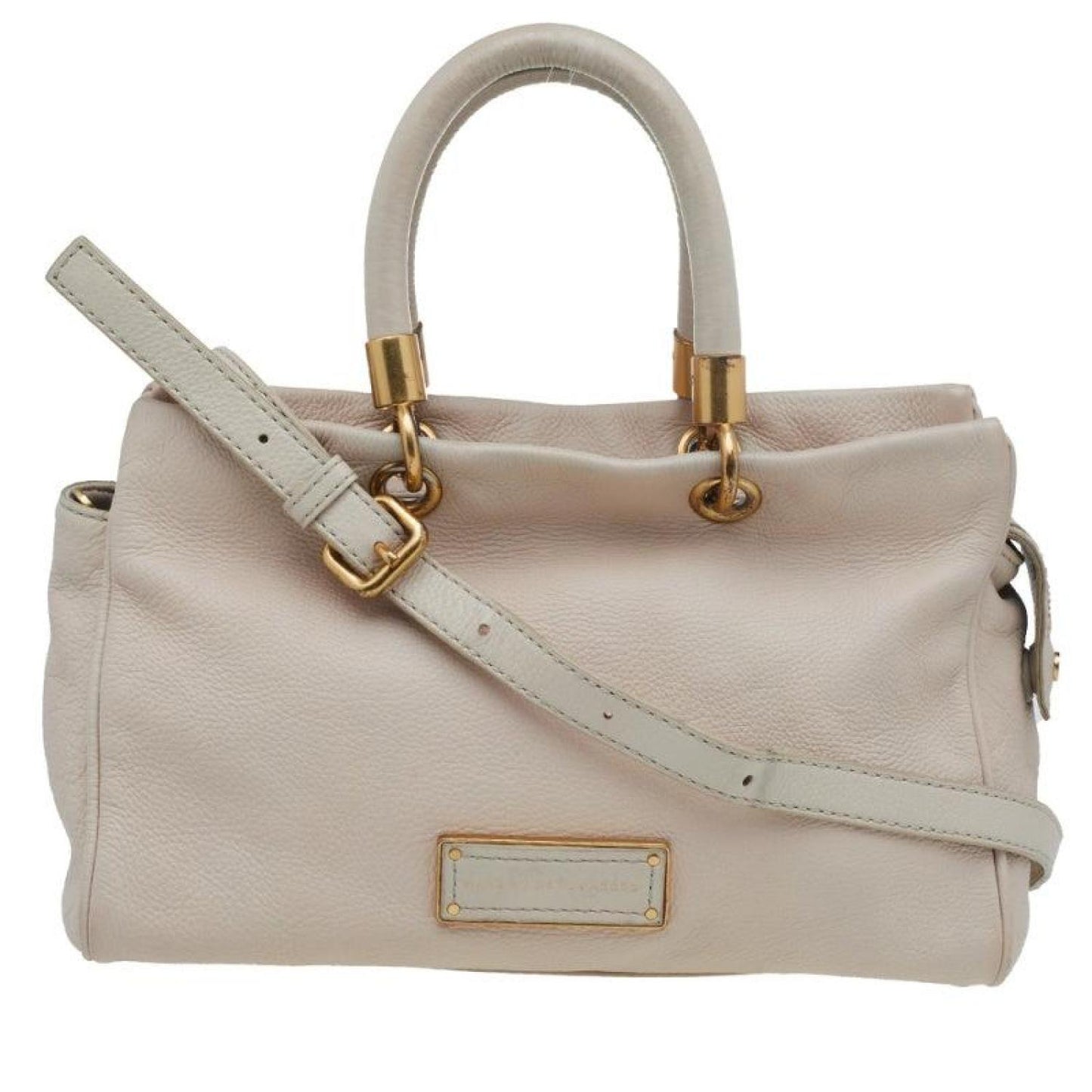 Marc By Marc Jacobs Cream Leather Small Too Hot To Handle Tote