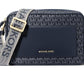 Jet Set Large East West Crossbody With Logo Web Strap