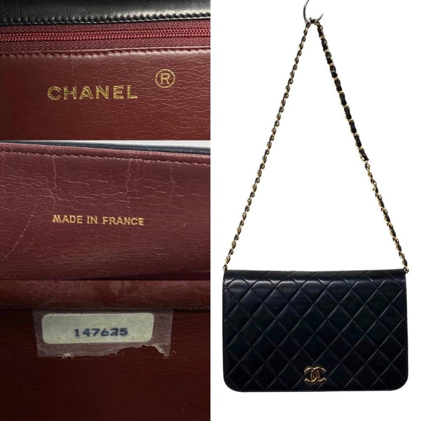 Chanel  Leather Shoulder Bag (Pre-Owned)