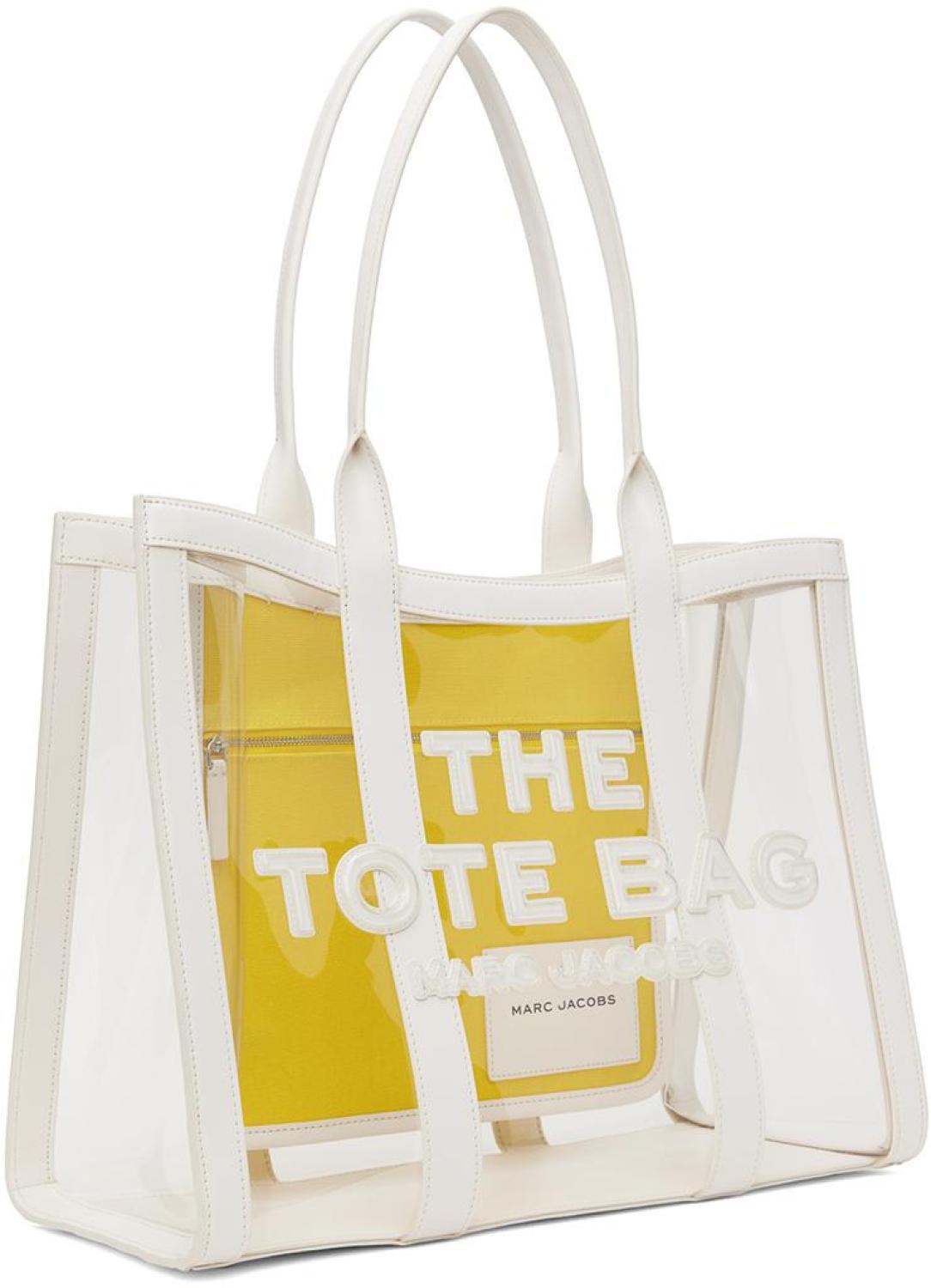 White 'The Clear Large' Tote