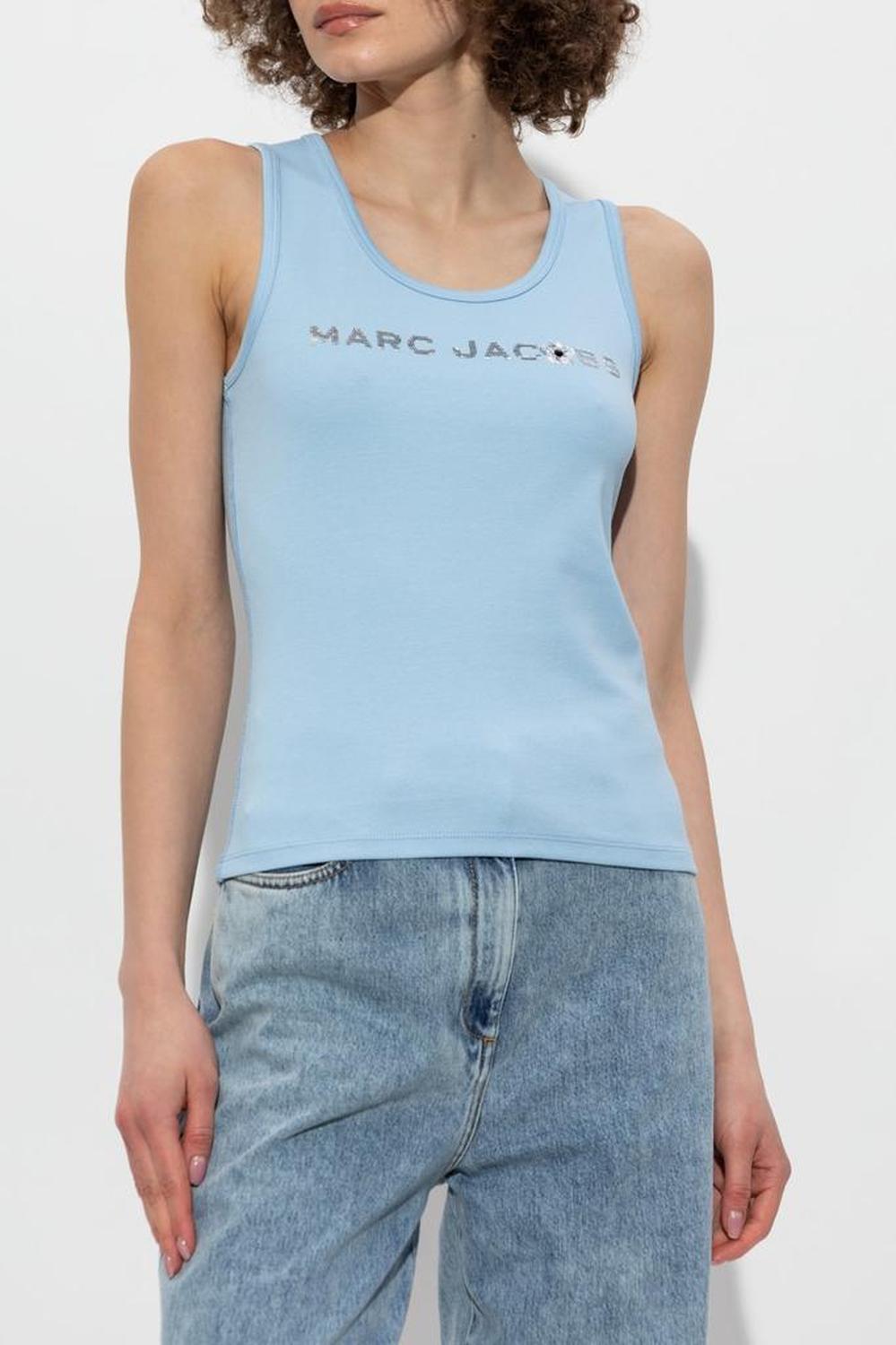 Marc Jacobs Sequin Embellished Daisy Tank Top