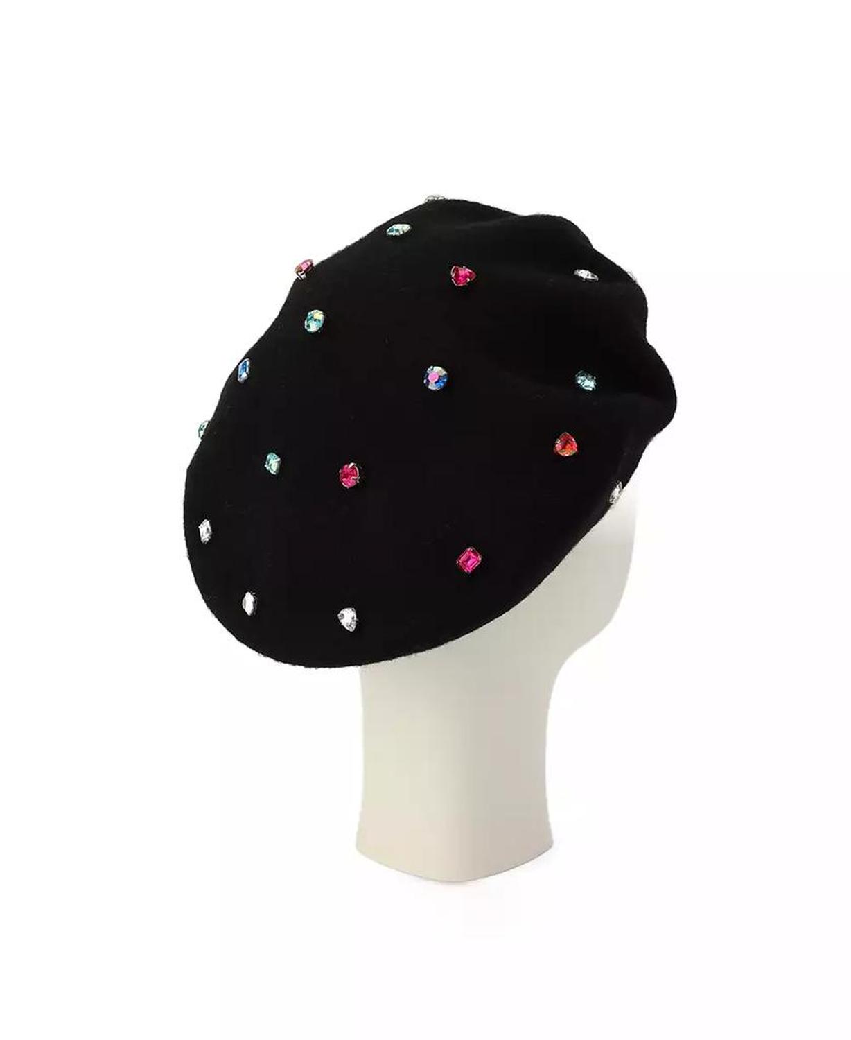 Women's Embellished Beret Hat