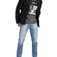 Mens Faux Leather Biker Motorcycle Jacket