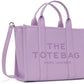 Purple 'The Leather Medium' Tote