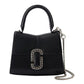 The Mini Top Handle Bag - Marc Jacobs - Leather - Black/Argenté