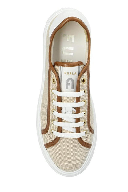 Furla Nuage Lace-Up Sneakers