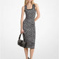 Leopard Jacquard Knit Dress