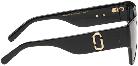 Black Cat-Eye Sunglasses