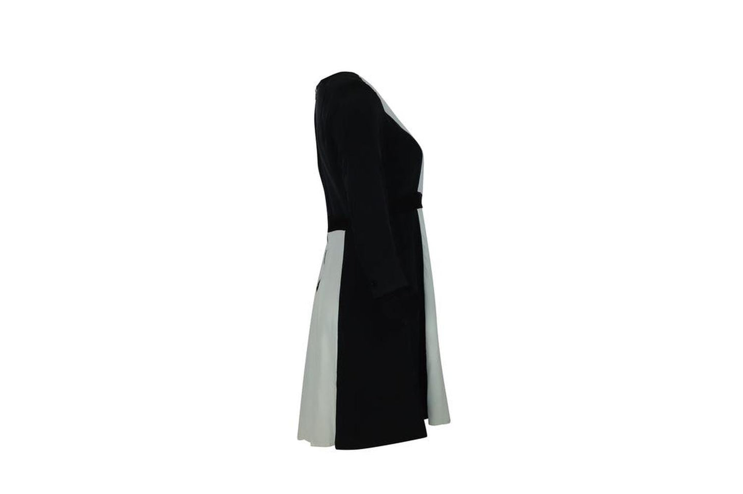 Marc by Marc Jacobs Avery Color Block Dress in Black Silk