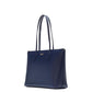 Bleecker Saffiano Leather Large Zip Top Tote