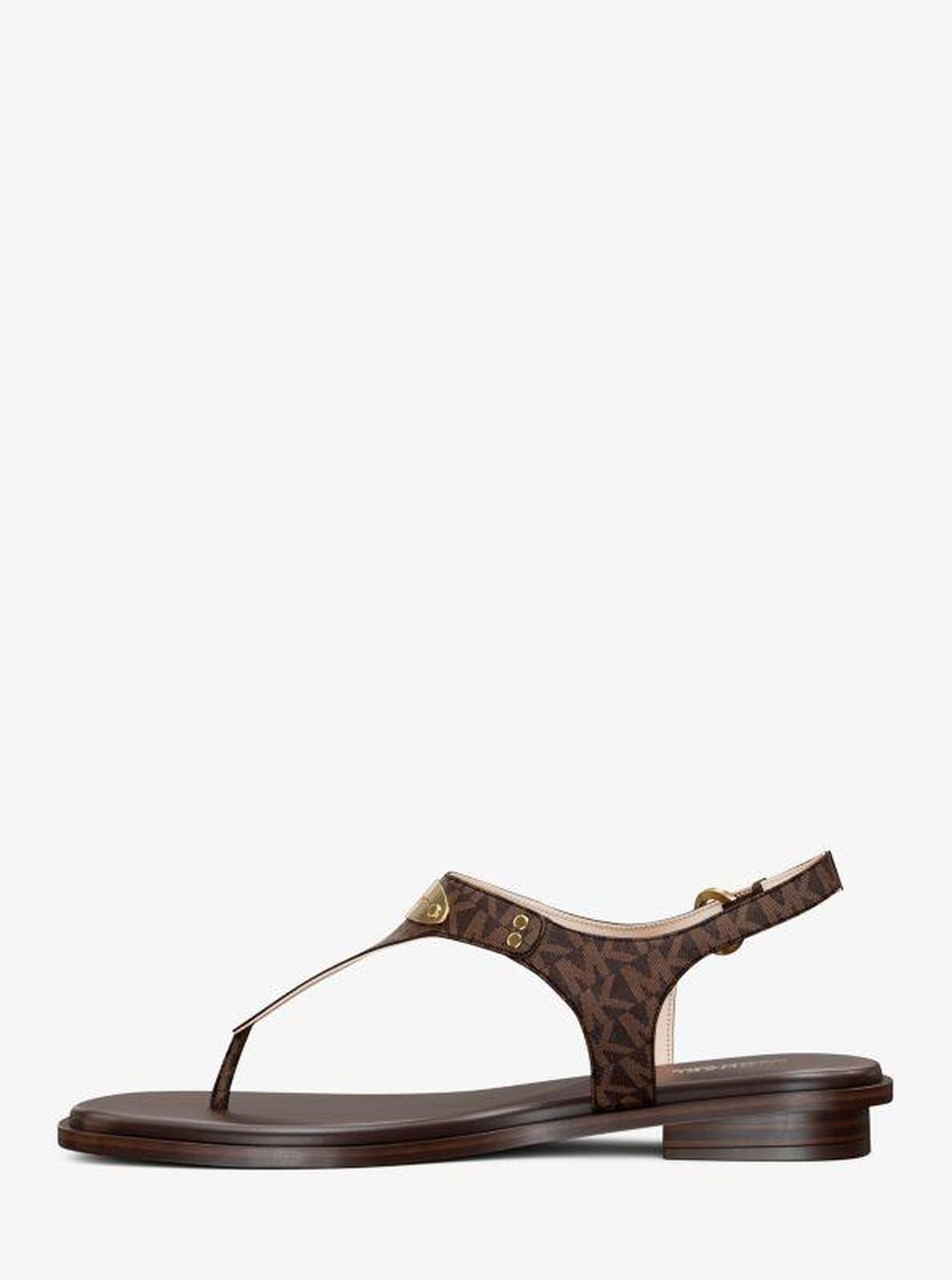 Signature Logo Plate Sandal