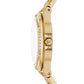 MK7404 - Lennox Three-Hand Gold-Tone Stainless Steel Watch