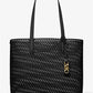 Eliza Extra-Large Hand-Woven Leather Tote Bag