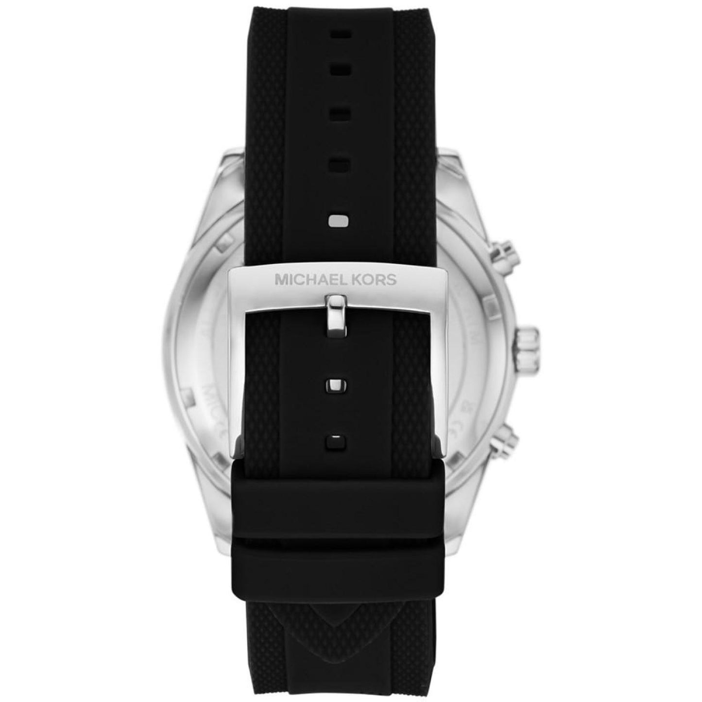 Women's Hadyn Chronograph Black Silicone Watch 42mm