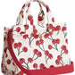 Cherry-Print Canvas 26 Cargo Tote