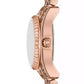 Women's Lexington Three-Hand Rose Gold-Tone Stainless Steel Watch 19mm