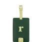 New York Just Mine Initial Luggage Tag, R