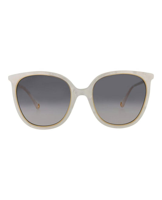 Round-Frame Acetate Sunglasses