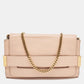 Chloe Peach Leather Elle Shoulder Bag