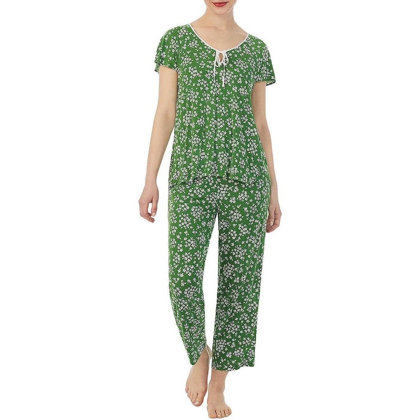 Womens Floral 2PC Pant Set