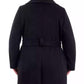 Plus Size Belted Zip-Front Coat, Created for Macy's