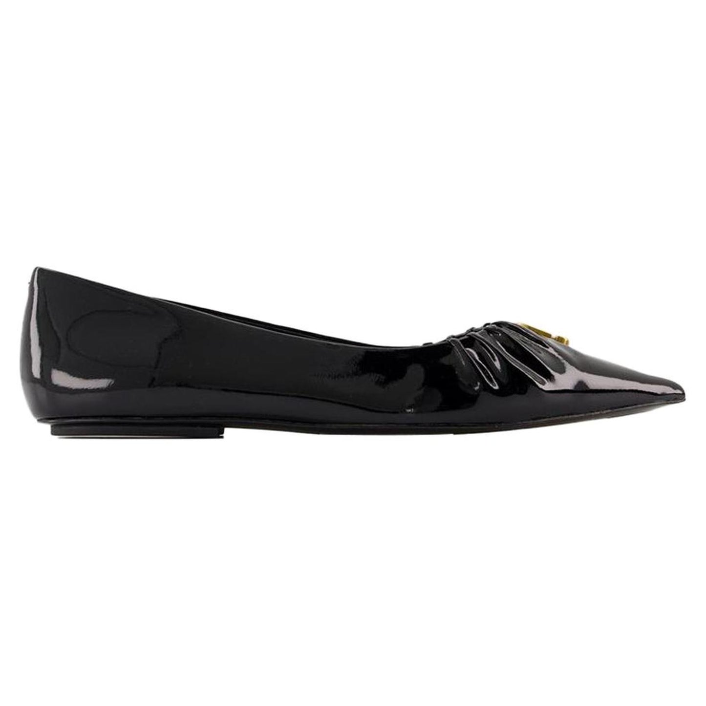 The Pointy Toe Ballerinas - Marc Jacobs - Leather - Black