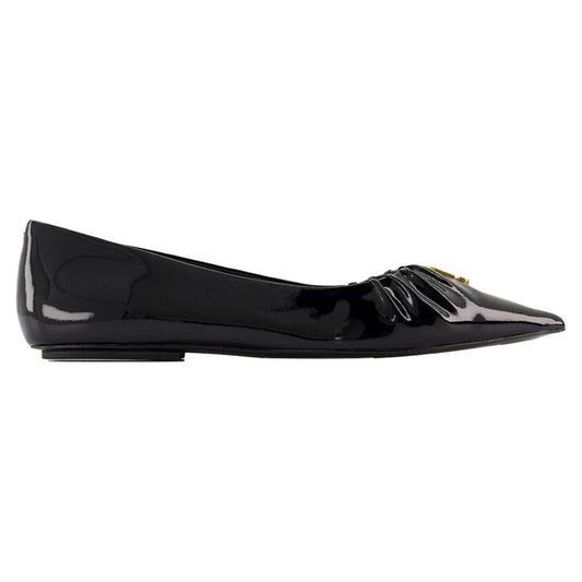 The Pointy Toe Ballerinas - Marc Jacobs - Leather - Black