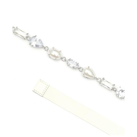 Imitation Pearl Stone Bridal Belt