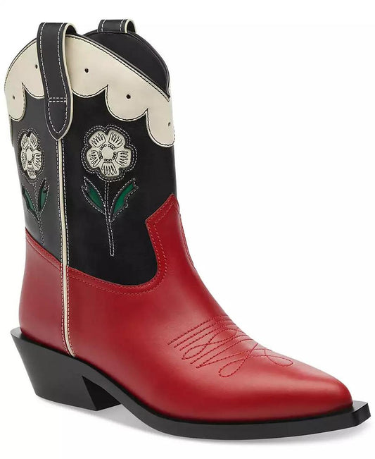 Women's Aria Leather Cowboy Booties