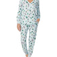 Womens Skiing Comfy Pajama Gift Set