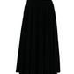 Marc Jacobs Pleated Skirt in Black Polyester