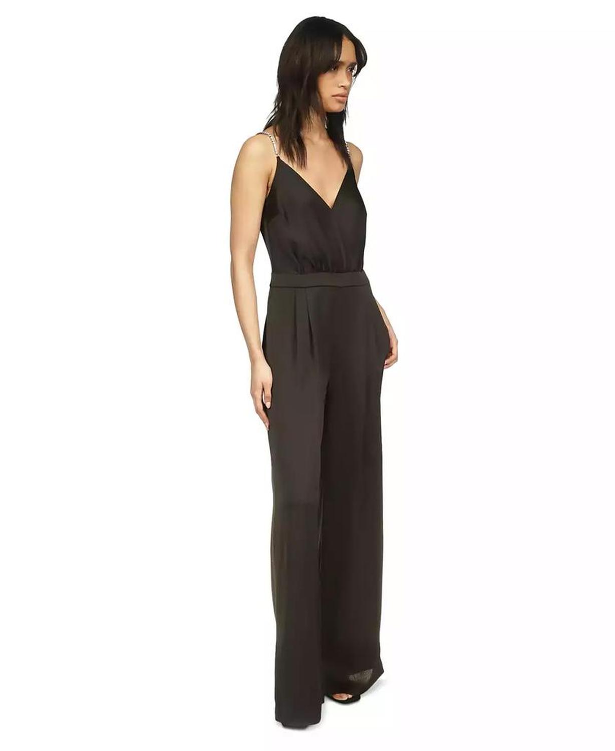 Women's V-Neck Sleeveless Jumpsuit