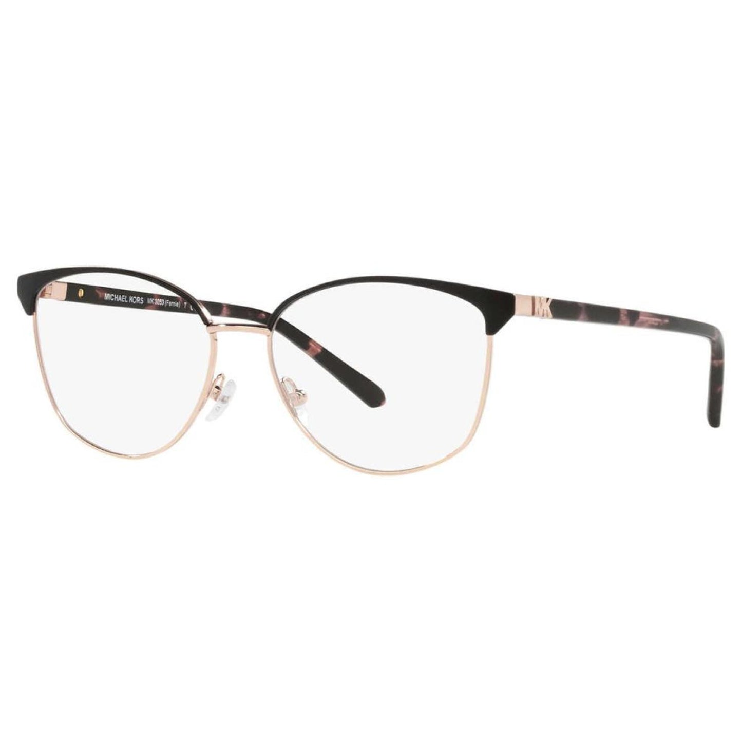 Michael Kors Women's MK3053-1109 Fernie 54mm Black and Gold Opticals