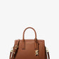 Laila Small Pebbled Leather Satchel