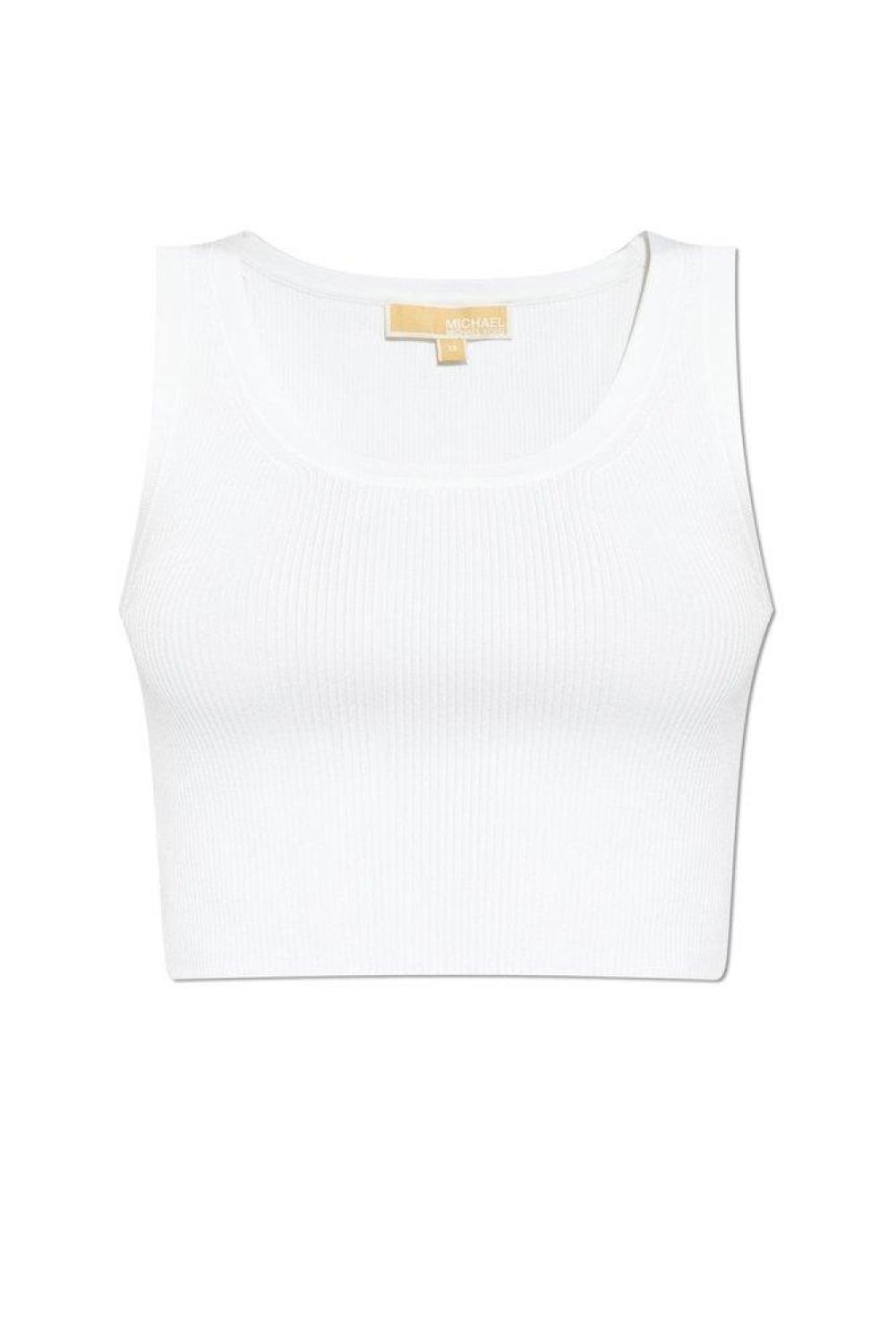 Michael Michael Kors Cropped Knitted Tank Top