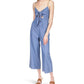 Chambray Tie Jumpsuit