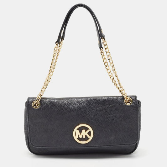 Michael Michael Kors  Leather Flap Shoulder Bag