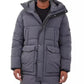 Men's Heavyweight Hooded Long Puffer Coat