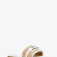 Ember Embellished Straw Slide Sandal