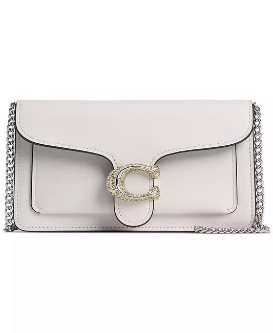 Tabby Small Leather Chain Clutch