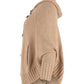 Michael Kors Toggle Poncho in Brown Nylon