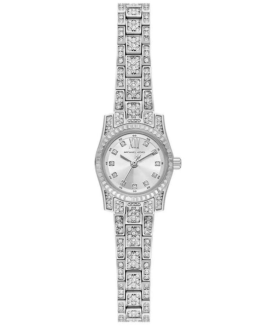 Women's Lexington Three-Hand Silver-Tone Stainless Steel Watch 19mm