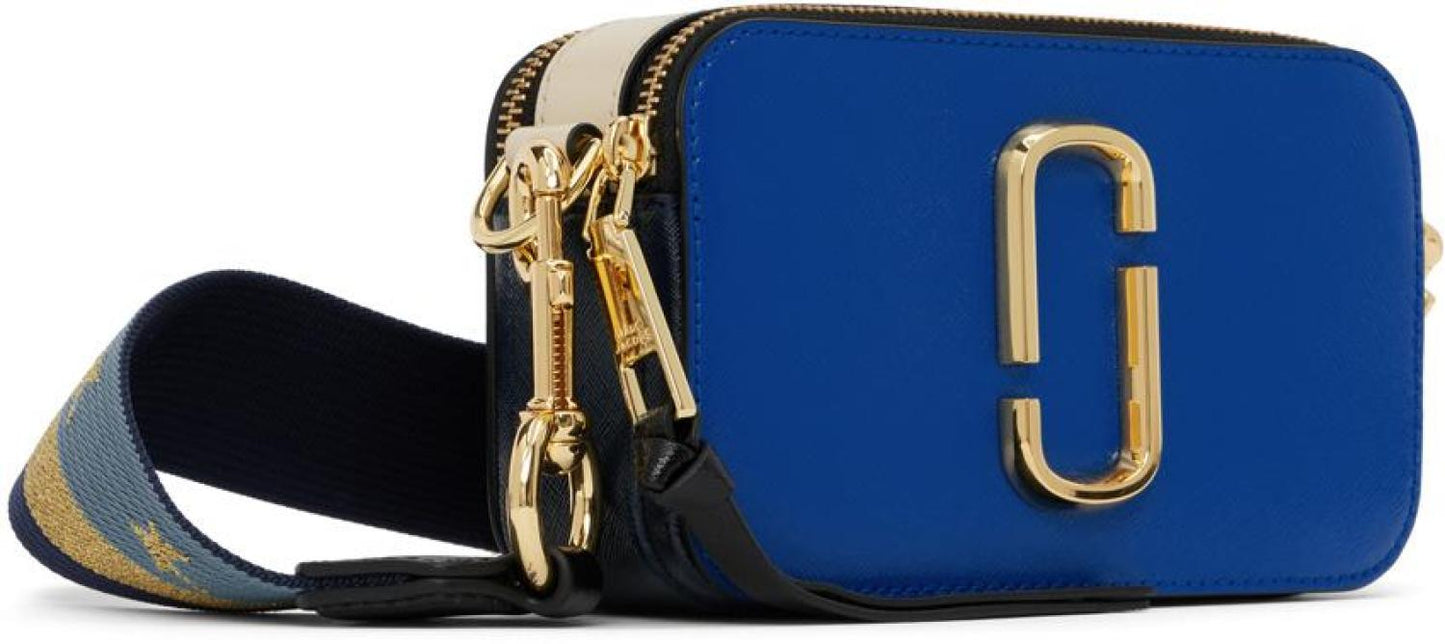 Blue 'The Americana Snapshot' Shoulder Bag