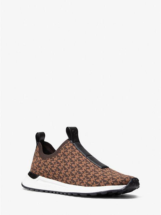 Miles Logo Jacquard Slip-On Sneaker