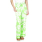 Petite Palm-Print Lush Pull-On Pants