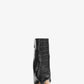 Cosmo Crocodile Embossed Leather Kitten Boot