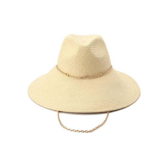 Women's Long Brimmed Straw Hat