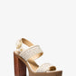 Holland Signature Logo Platform Sandal