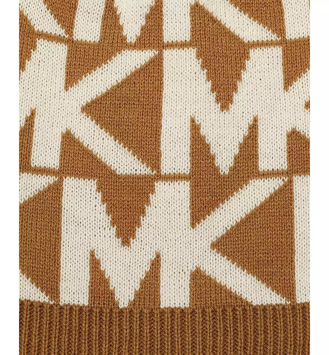 MICHAEL Major MK Repeating Logo Knit Beanie